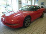 2002 Torch Red Chevrolet Corvette Z06 #29536166