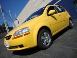 2008 Summer Yellow Chevrolet Aveo Aveo5 LS #29536445