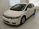 2010 Taffeta White Honda Civic LX Sedan #29536801