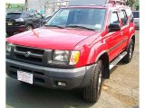 2000 Aztec Red Nissan Xterra SE V6 4x4 #29536533