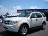 2010 White Suede Ford Escape Hybrid #29536290