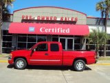 2003 Fire Red GMC Sierra 1500 SLE Extended Cab #29599634
