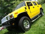 2007 Yellow Hummer H2 SUV #29599515