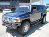 2007 Midnight Blue Metallic Hummer H3  #29600050