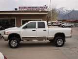 2006 Bright White Dodge Ram 2500 SLT Quad Cab 4x4 #29600341