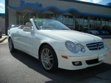 2008 Arctic White Mercedes-Benz CLK 350 Cabriolet #29599579