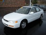 Frost White Honda Accord in 1997