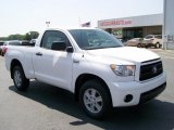 2010 Super White Toyota Tundra Regular Cab 4x4 #29669082