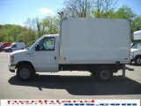 2010 Oxford White Ford E Series Cutaway E350 Commercial Moving Van #29668752