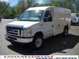 2010 Oxford White Ford E Series Cutaway E350 Commercial Utility #29668753