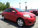 2008 Barcelona Red Pearl Toyota Yaris Sedan #29668903