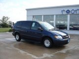2002 Patriot Blue Pearlcoat Chrysler Town & Country LX #29668916
