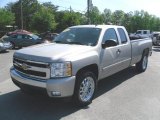 2008 Silver Birch Metallic Chevrolet Silverado 1500 LT Extended Cab #29669343