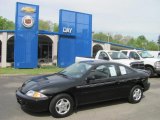 2002 Black Chevrolet Cavalier Coupe #29668842