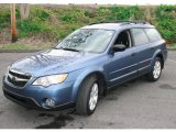 2008 Newport Blue Pearl Subaru Outback 2.5i Wagon #29723625