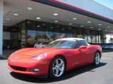 2008 Victory Red Chevrolet Corvette Convertible #29723903