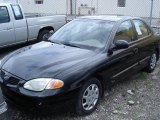 2000 Hyundai Elantra Ebony Black