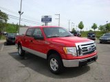 2009 Bright Red Ford F150 XLT SuperCrew 4x4 #29751489