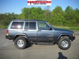 2001 Steel Blue Pearl Jeep Cherokee Sport 4x4 #29762682