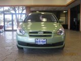 2010 Apple Green Hyundai Accent GS 3 Door #29762845