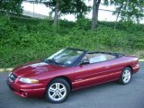 1996 Radiant Fire Red Chrysler Sebring JXi Convertible #29762526