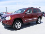 2007 Red Rock Crystal Pearl Jeep Grand Cherokee Limited 4x4 #29762707