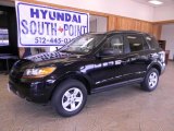 2009 Ebony Black Hyundai Santa Fe GLS #29762878