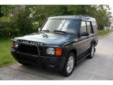 Epsom Green Metallic Land Rover Discovery II in 2002