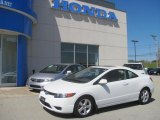 2007 Taffeta White Honda Civic EX Coupe #29762090