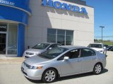2007 Alabaster Silver Metallic Honda Civic LX Sedan #29762091