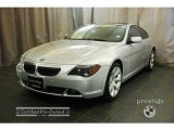 2006 Titanium Silver Metallic BMW 6 Series 650i Coupe #29762108