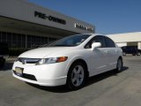 2007 Taffeta White Honda Civic EX Sedan #29762242