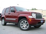 2008 Red Rock Crystal Pearl Jeep Liberty Limited 4x4 #29762136