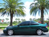 2000 Clover Green Pearl Honda Civic EX Coupe #29762148