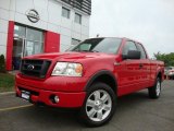 2008 Bright Red Ford F150 FX4 SuperCab 4x4 #29831931