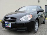 2009 Ebony Black Hyundai Accent GS 3 Door #29762964