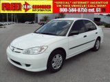 2005 Taffeta White Honda Civic Value Package Sedan #29832139
