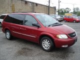 2001 Inferno Red Pearl Chrysler Town & Country LXi #29831996