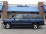 Indigo Blue Metallic Chevrolet Suburban in 2002