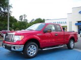 2010 Red Candy Metallic Ford F150 XLT SuperCab #29899527