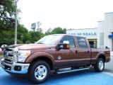 2011 Golden Bronze Metallic Ford F250 Super Duty XLT Crew Cab #29899536