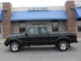 Black Clearcoat Ford Ranger in 2002