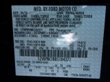 2011 Mustang Color Code for Kona Blue Metallic - Color Code: L6