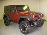 2008 Red Rock Crystal Pearl Jeep Wrangler X 4x4 #29900021