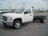 2010 Summit White Chevrolet Silverado 3500HD Work Truck Regular Cab Chassis #29899932