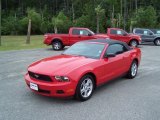 2010 Torch Red Ford Mustang V6 Convertible #29900076