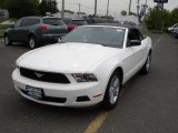 2010 Performance White Ford Mustang V6 Convertible #29899604