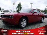 2010 Inferno Red Crystal Pearl Dodge Challenger SE #29899621
