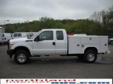 2011 Oxford White Ford F350 Super Duty XL SuperCab 4x4 Chassis Commercial #29957016