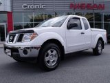 2008 Avalanche White Nissan Frontier SE V6 King Cab #29957346